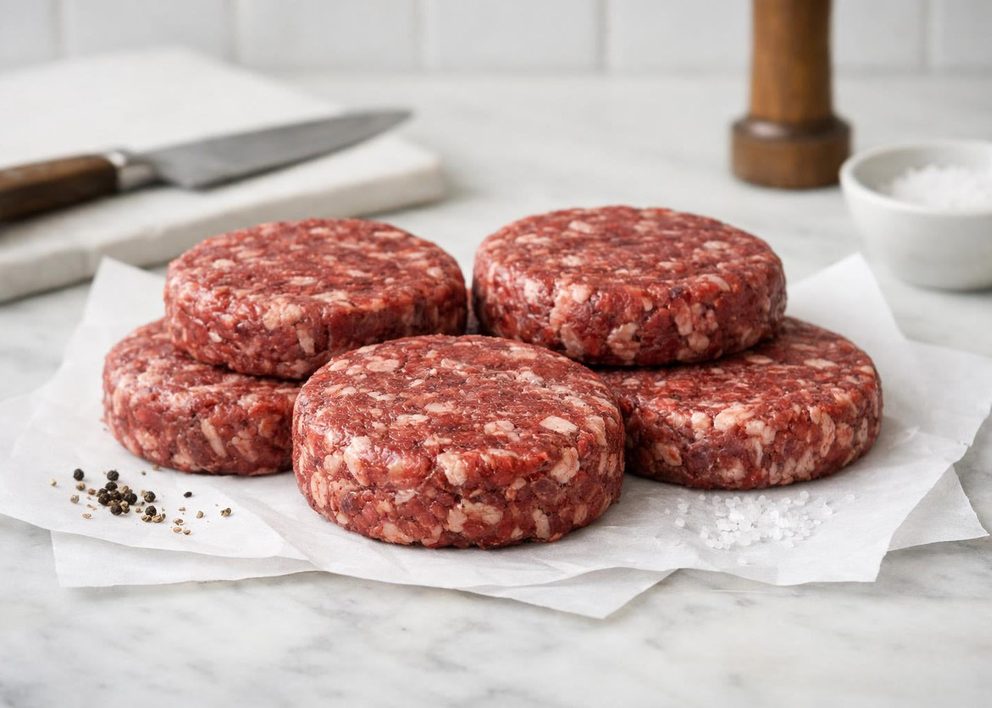 Hamburguesa de vaca madurada